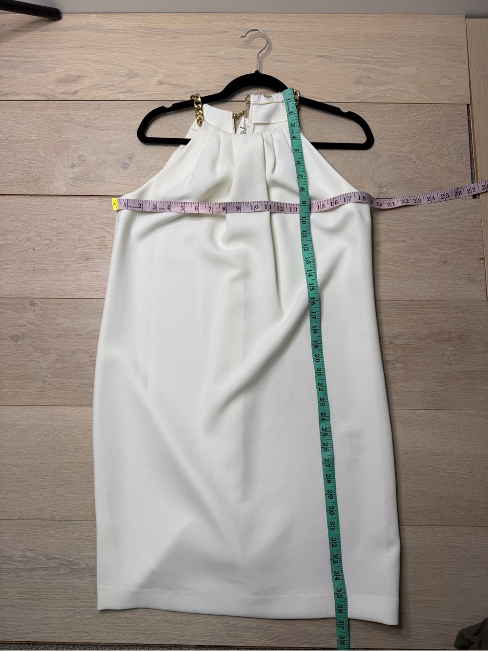 Michael Kors Chain Neck Halter Dress - Picture 13 of 14